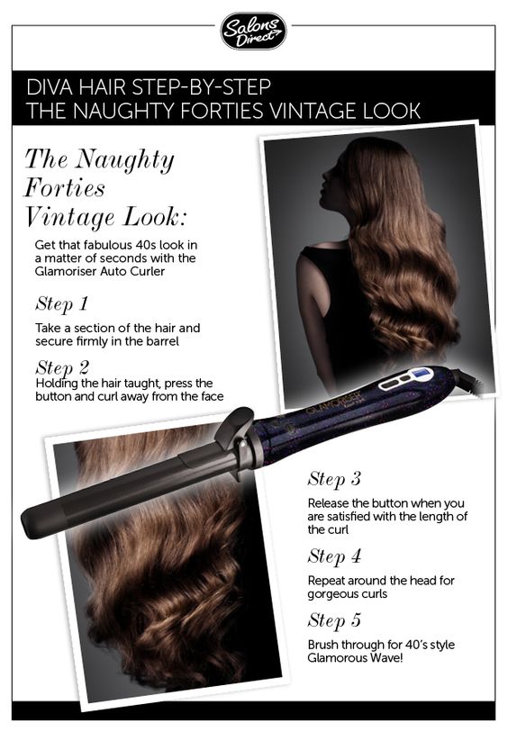 Automatic hair curler tutorial