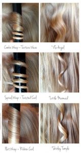 How to use a curling wand