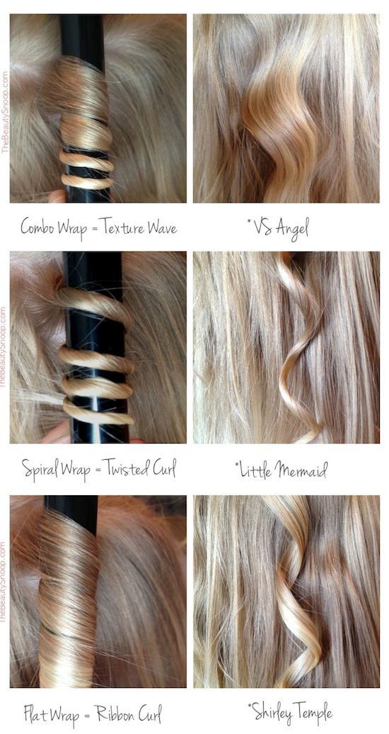 How to use a curling wand