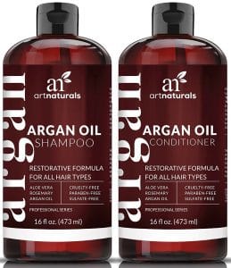 Art Naturals Organic Moroccan Argan Oil Shampoo and Conditioner