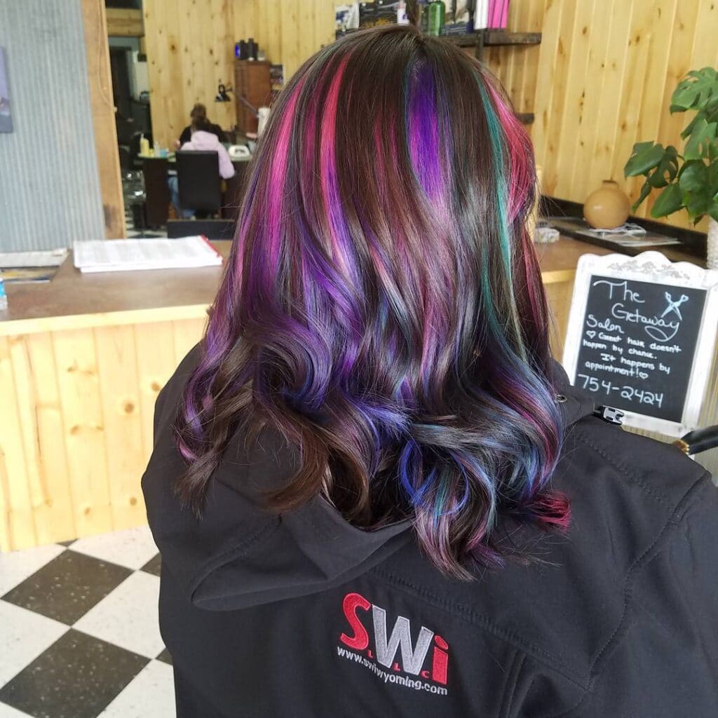 Stunning Jewelled Tones Using Pravana VIVIDS